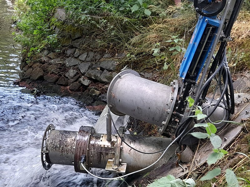 Turbine mit Überlauf